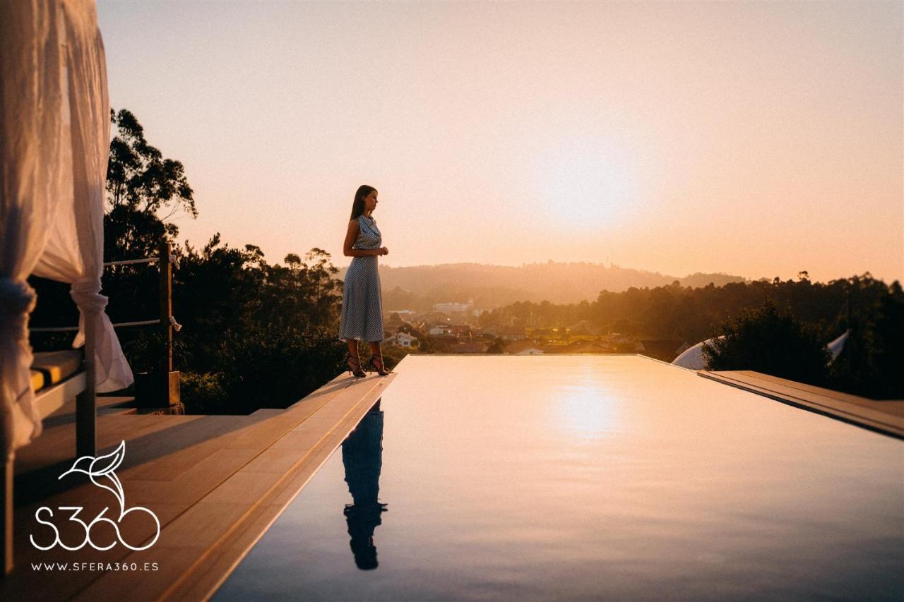 Casa Albarari Boutique Double Rooms With Access To Shared Infinity Pool Sanxenxo Exterior photo