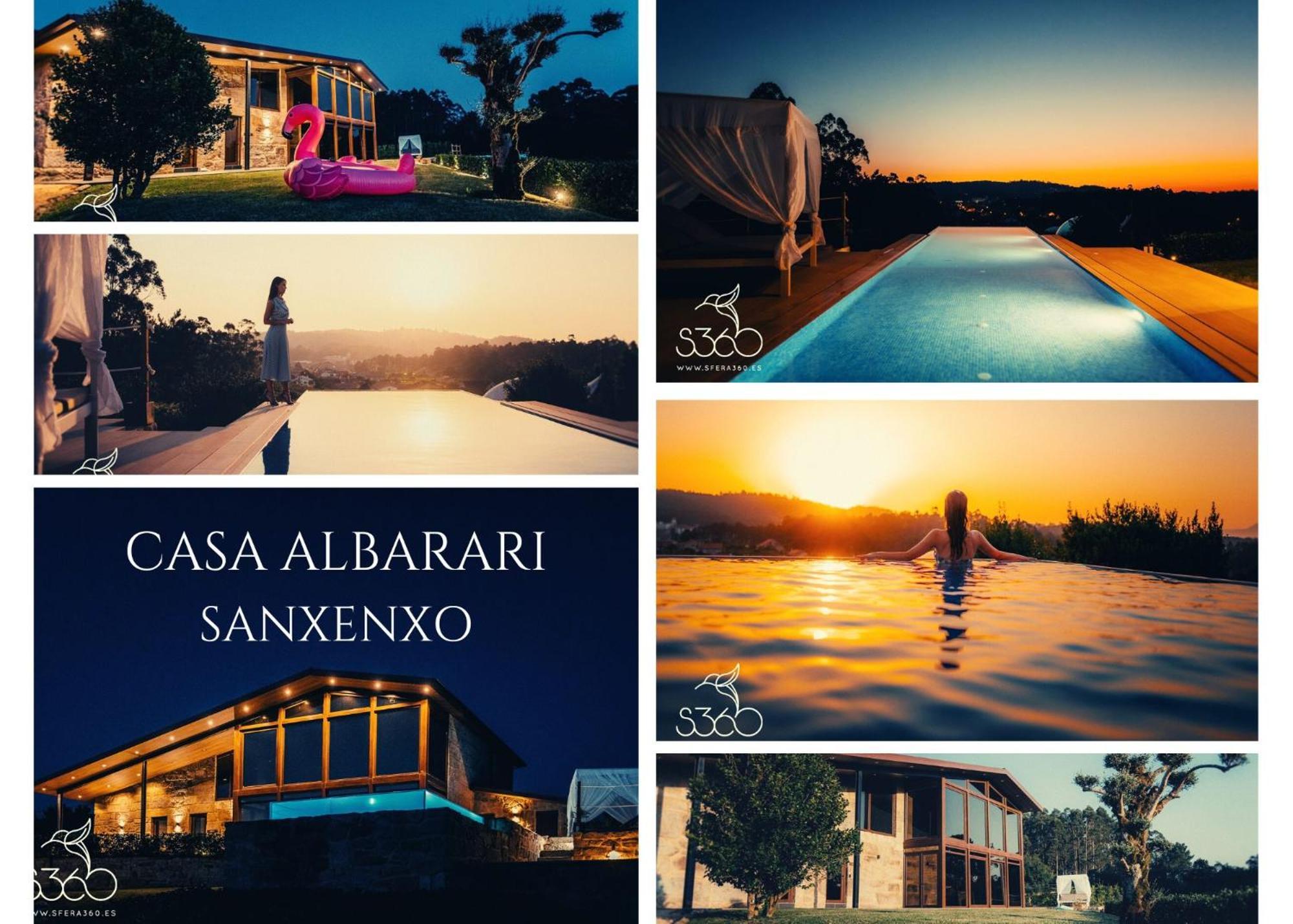 Casa Albarari Boutique Double Rooms With Access To Shared Infinity Pool Sanxenxo Exterior photo