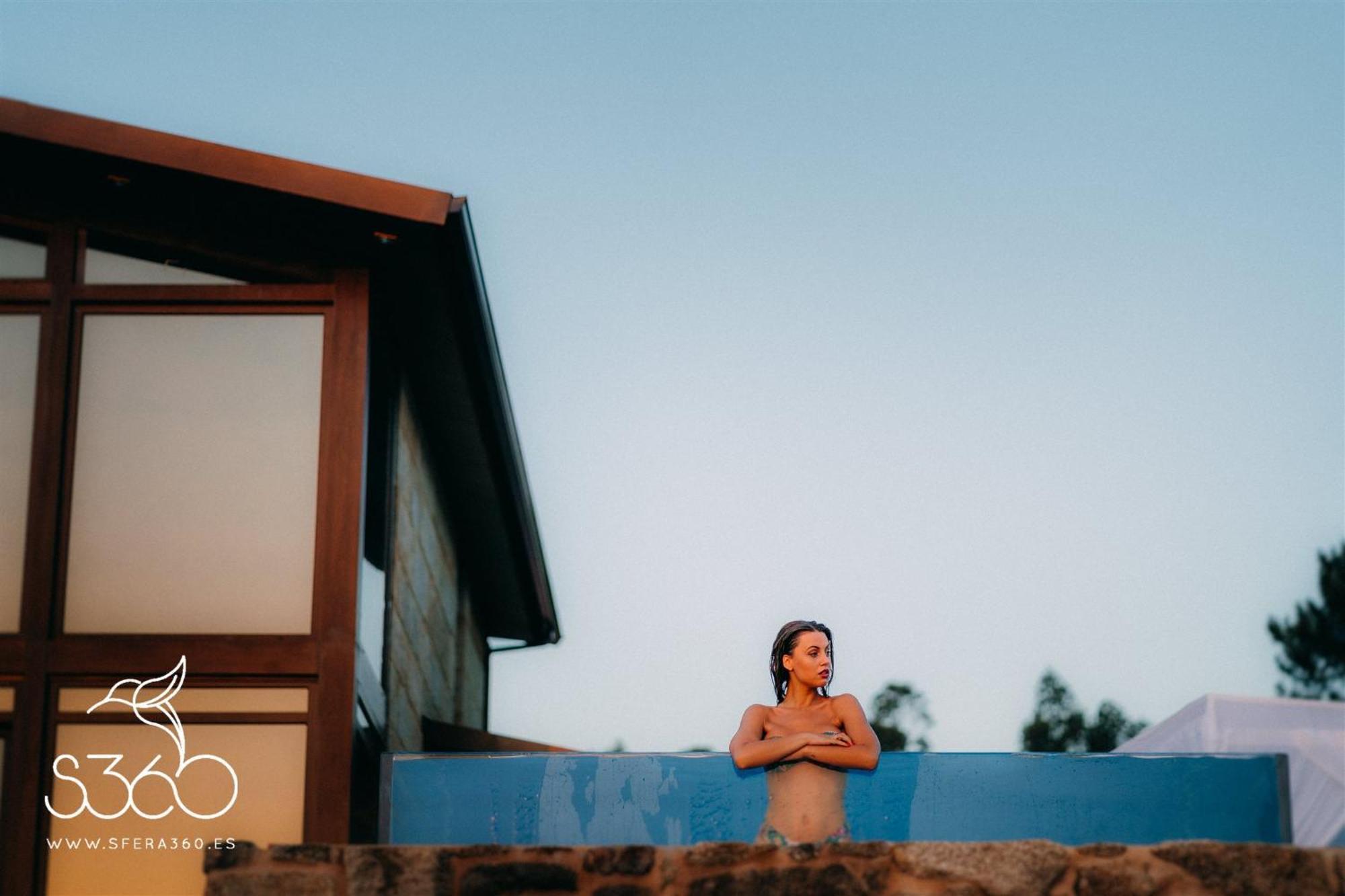 Casa Albarari Boutique Double Rooms With Access To Shared Infinity Pool Sanxenxo Exterior photo